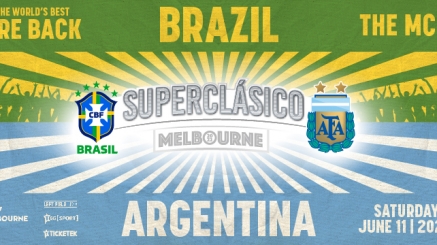 Brazil and Argentina return for historic Superclásico clash at MCG